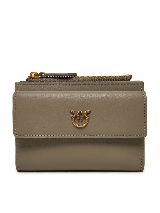 PINKO Peňaženka PINKO Compact Wallet . 103612 A0F1 Sivá