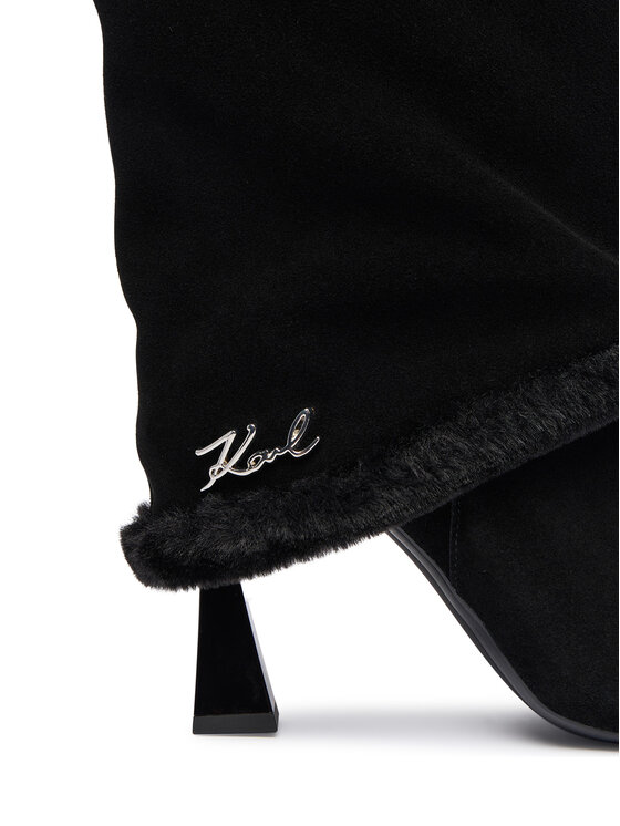 KARL LAGERFELD Zābaki KARL LAGERFELD Debutante KL32082 Melns