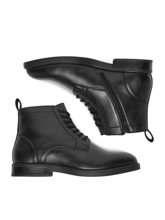 Lanetti Šnurovacia obuv Lanetti CEO-STERN-01S MI08 Čierna