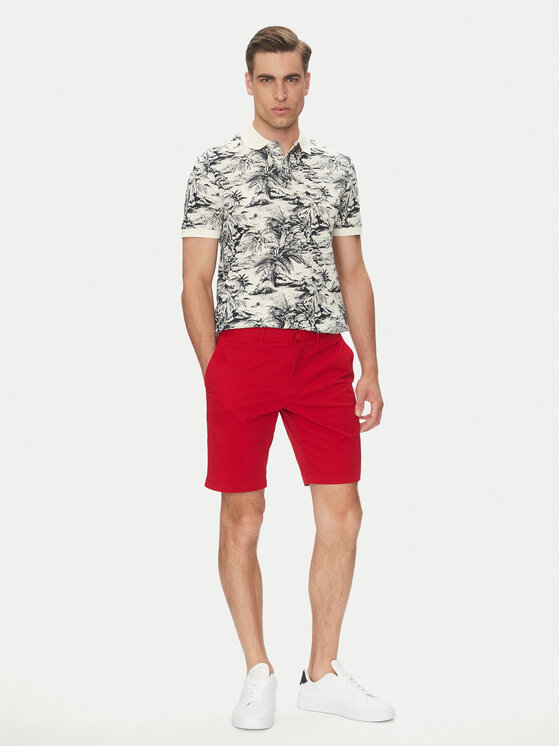Tommy Hilfiger Tommy Hilfiger Pólóing MW0MW38475 Bézs Regular Fit