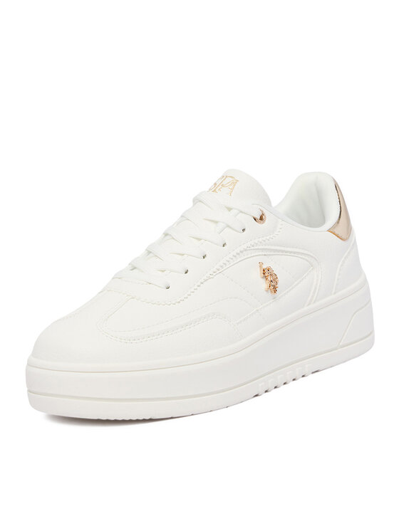 U.S. Polo Assn. Sneakersy U.S. Polo Assn. EO-CASEY001W/GY1 Biały
