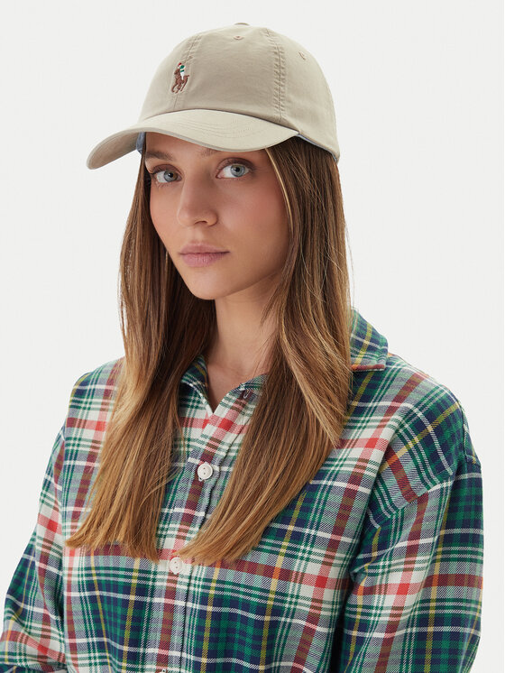 Polo Ralph Lauren Бейсболка Polo Ralph Lauren 211954881003 Бежевий