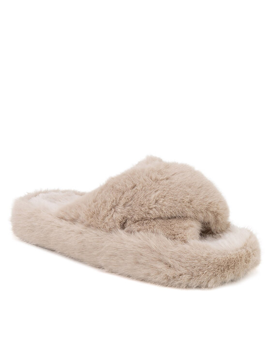 DeeZee Kapcie DeeZee P4194523 Beżowy