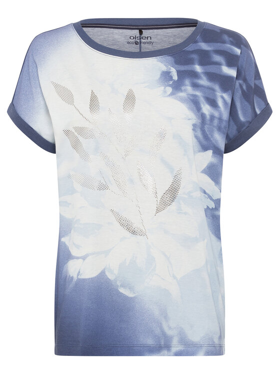 Olsen Olsen Camiseta 11105088 Azul marino Regular Fit