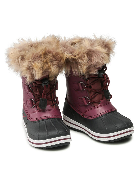 CMP Снігоходи CMP Kids Anthilian Snow Boot Wp 30Q4594 Бордовий