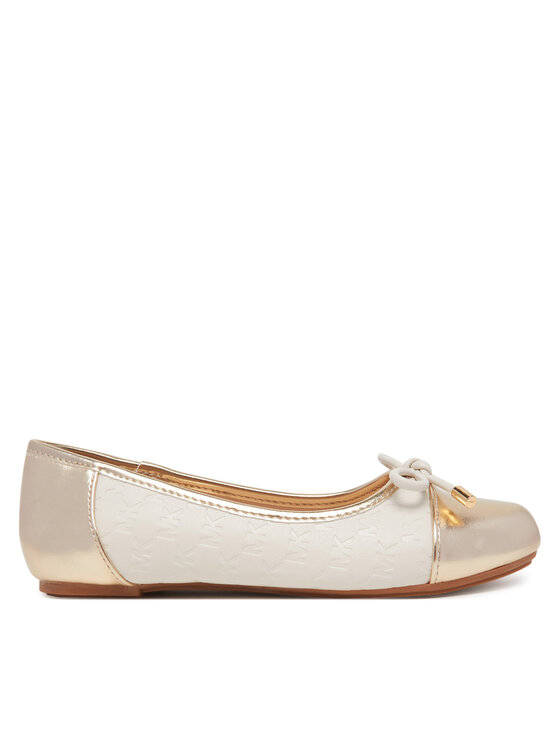 MICHAEL Michael Kors Балетки MICHAEL Michael Kors Kenya Bow MK01365256 Écru
