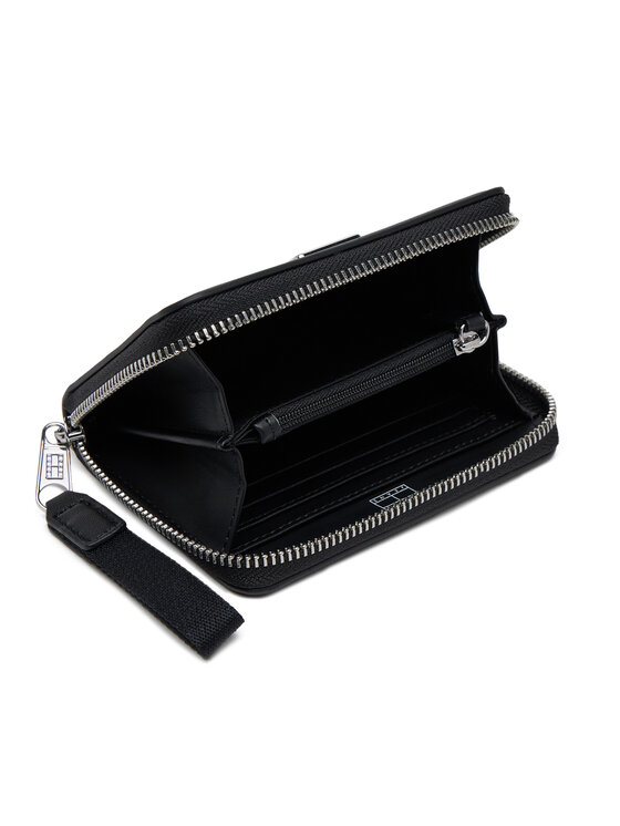 Tommy Jeans Peňaženka Tommy Jeans Tjw American Cool Med Za AW0AW17298 Čierna