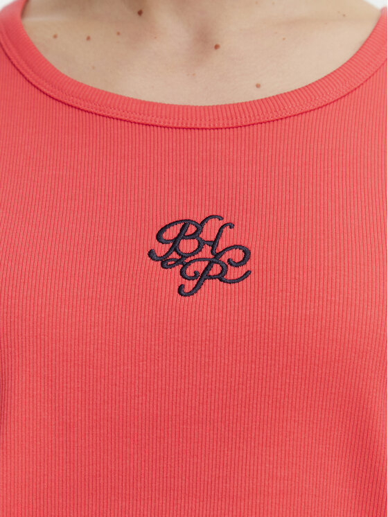 Beverly Hills Polo Club Beverly Hills Polo Club Τοπ P-SS26W-TK550000 Κοραλλί Regular Fit