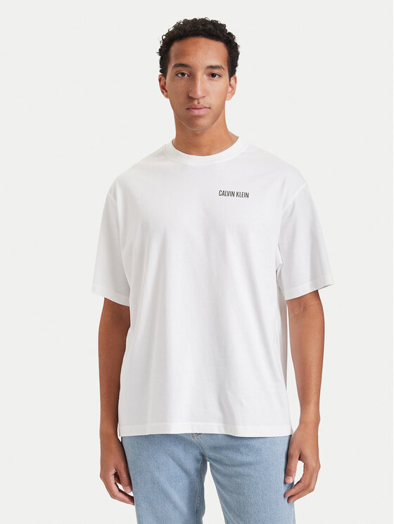 Calvin Klein Jeans Calvin Klein Jeans Camiseta Calvins Or Nothing LV04RH825G Blanco Regular Fit