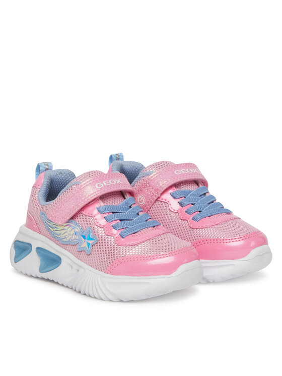 Geox Sneakersy Geox J Assister J55E9B 0ASKN CE8E4 D Różowy