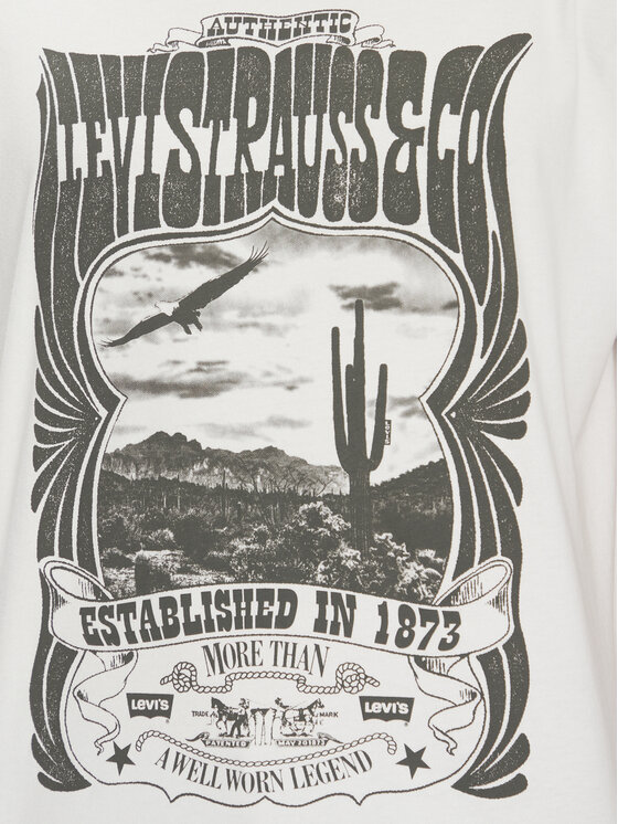 Levi's® Levi's® T-Shirt 87373-0226 Λευκό Vintage Fit