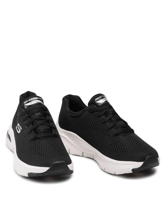Skechers Sneakersy Skechers Arch Fit 149057/BKW Čierna