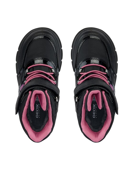 Geox Kozaki Geox J Willaboom Girl B A J36HWA 054FU C9240 M Czarny