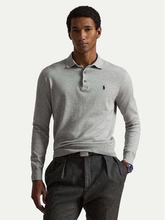 Polo Ralph Lauren Polo Ralph Lauren Polo 710P04446002 Gris claro Regular Fit