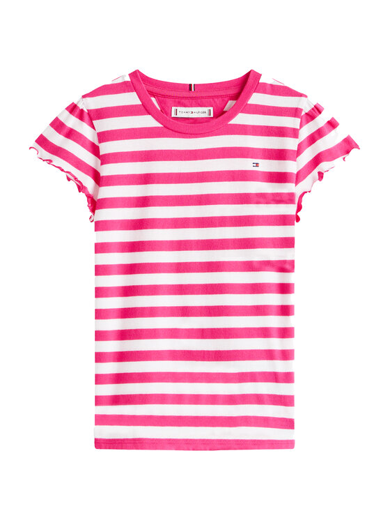Tommy Hilfiger Tommy Hilfiger Camiseta Essential KG0KG08744 Rosa Regular Fit