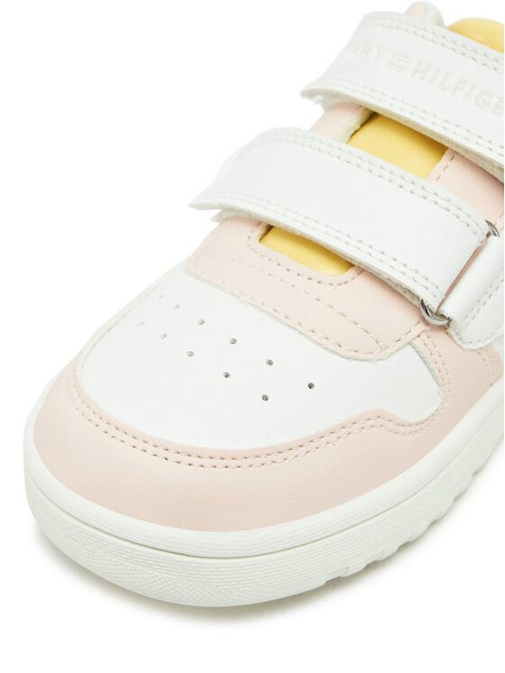 Tommy Hilfiger Snīkeri Tommy Hilfiger Flag Low Cut Velcro SNeaker T1A9-33730-1439 S Daudzkrāsains