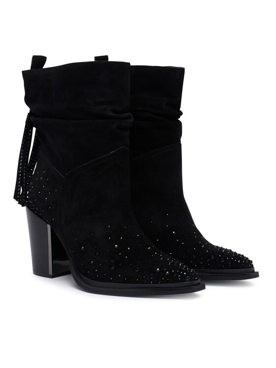 Alma En Pena Kovboju apavi Alma En Pena I250707 Melns