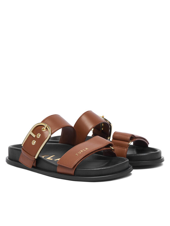 Furla Šľapky Furla Solea YL56SOE BX4513 CN 03B00 Hnedá