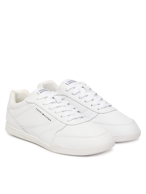 Tommy Hilfiger Sportcipők Tommy Hilfiger Lopro Cup Leather FM0FM05677 Fehér