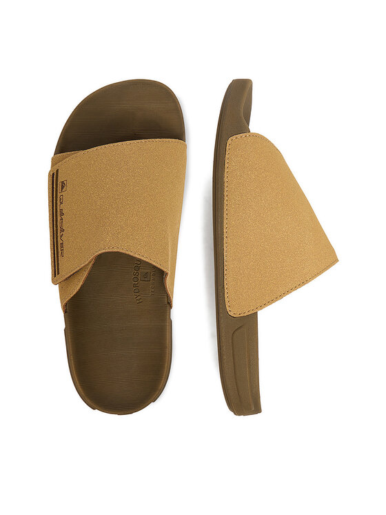 Quiksilver Шльопанці Quiksilver EO-POCHI SUEDE CQ10164BT Бежевий