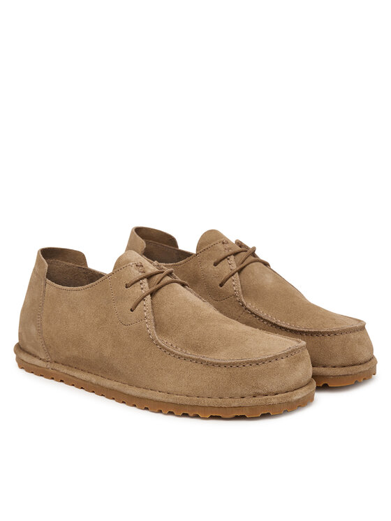 Birkenstock Туфлі Birkenstock Utti Lace 1034384 Бежевий