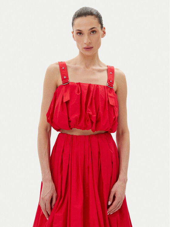 PINKO PINKO Top 105176 A2LD Rojo Regular Fit