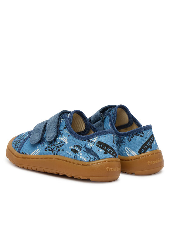 Froddo Тапочки Froddo Barefoot Canvas G1700440-6 S Голубий