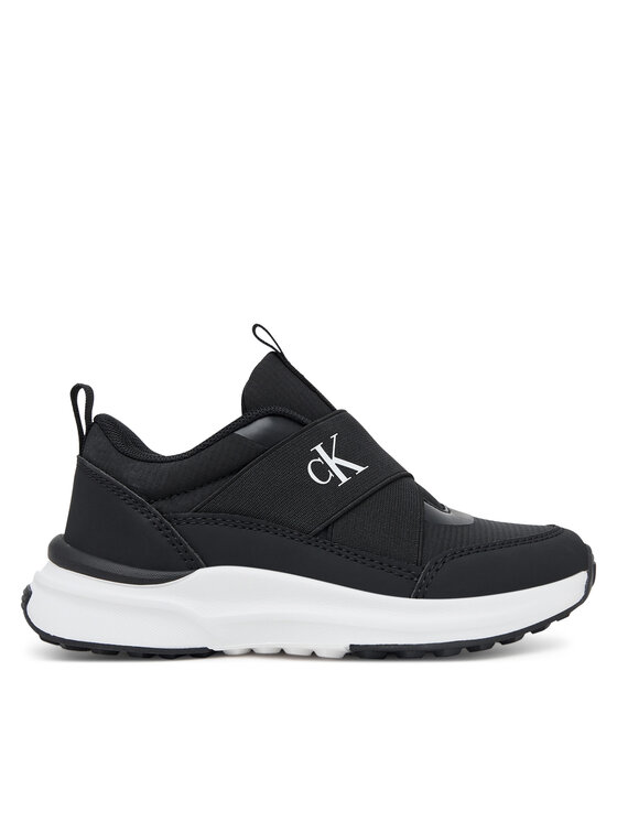 Calvin Klein Sneakersy Calvin Klein Low Cut Sneaker V3X9-83172-1845 S Černá