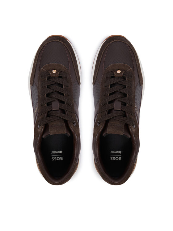 BOSS Sneakersy BOSS B Icon 50573815 Brązowy ciemny