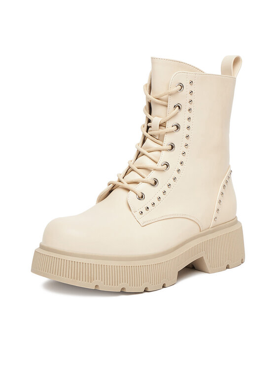 DeeZee Черевики DeeZee HX24026-1 Écru