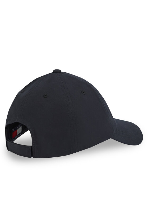 Tommy Jeans Kepurė su snapeliu Tommy Jeans Tjm Linear Logo Cap AM0AM12958 Juoda