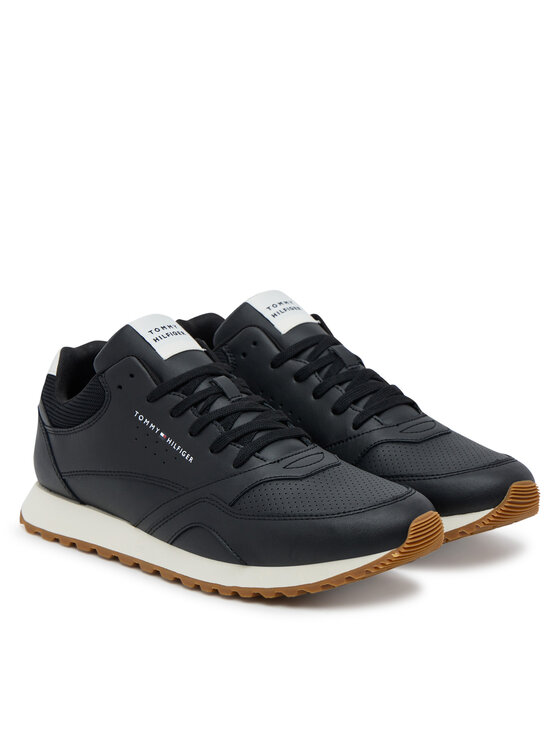 Tommy Hilfiger Laisvalaikio batai Tommy Hilfiger New Runner Eva Ess FM0FM05512 Juoda