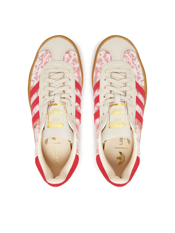 adidas Sneakersy adidas Gazelle Bold X Liberty London JR8885 Écru
