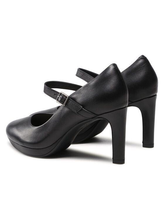 Clarks Туфлі Clarks Ambyr Shine 261577844 Чорний