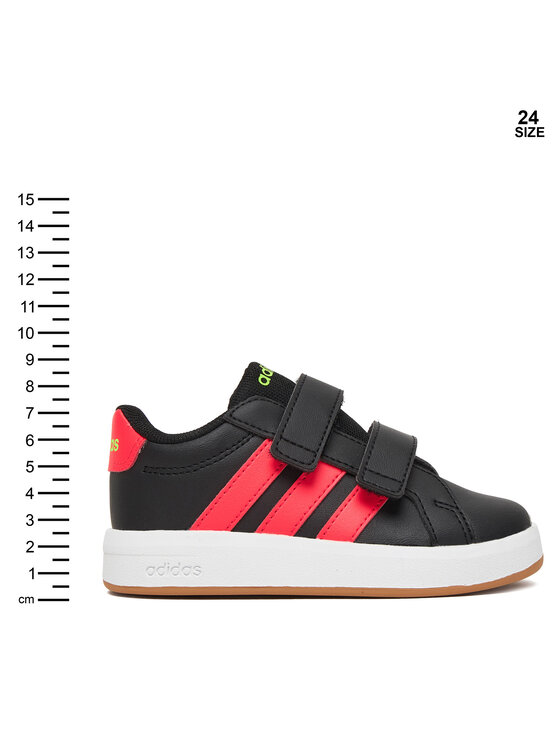 adidas Снікерcи adidas Grand Court 3.0 Infants JP9375 Чорний