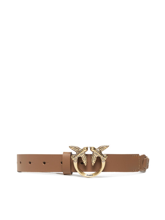 PINKO Ženski pas Pinko Love Duble Belt H2 20221 PLT01 1H2114.Y7SP Rjava