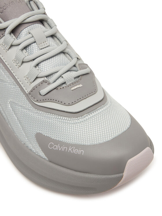 Calvin Klein Sneakersy Calvin Klein Chunky Runner Laceup Hf Blst Ny HW0HW03111 Szary