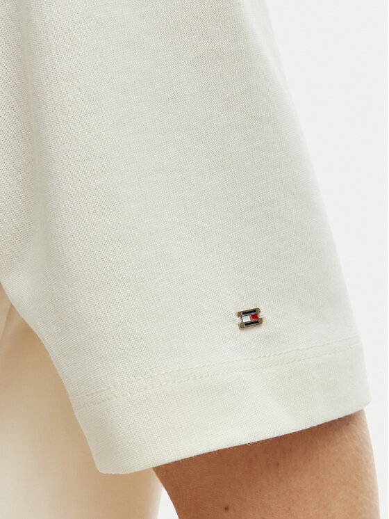 Tommy Hilfiger Tommy Hilfiger Camiseta WW0WW49249 Beis Relaxed Fit