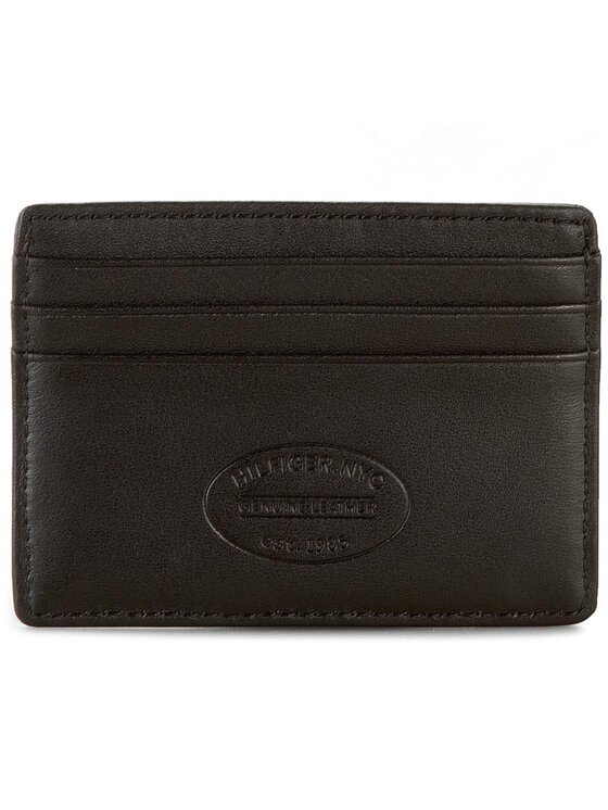 Tommy Hilfiger Etui pentru carduri Tommy Hilfiger Eton Cc Holder AM0AM00653 Negru