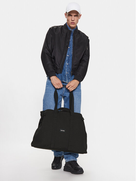 Calvin Klein Pārnēsajamā soma Calvin Klein Connect Casual Xl Shopper K50K510761 Melns