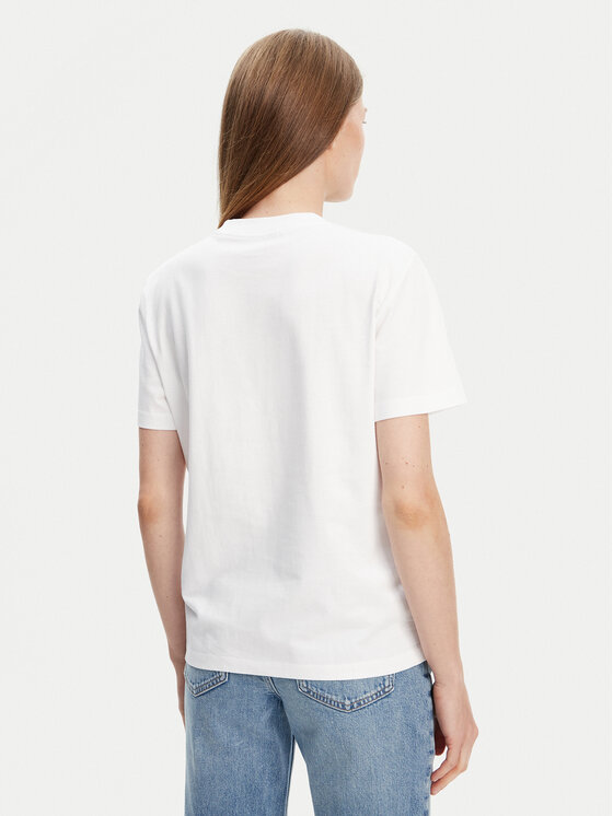 Calvin Klein Jeans Calvin Klein Jeans T-shirt Classic Logo LV047C854G Bianco Regular Fit