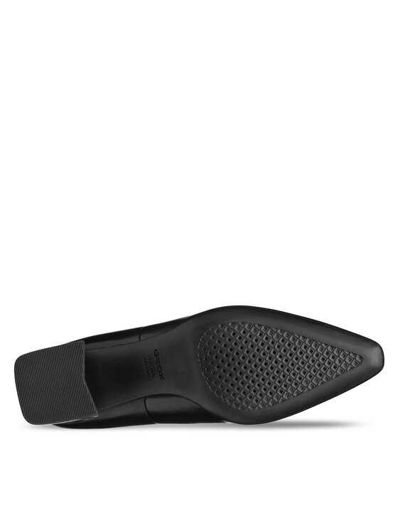 Geox Škornji Geox D Giselda D36VCC 000TU C9999 Črna