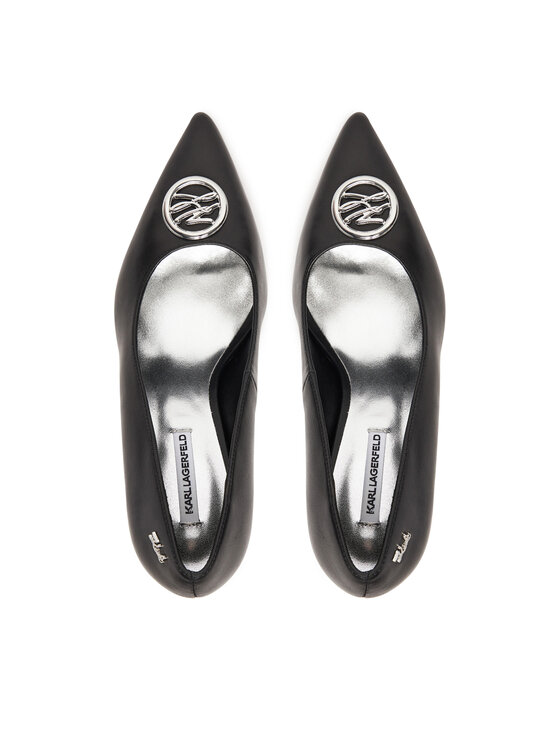 KARL LAGERFELD Augstpapēžu kurpes KARL LAGERFELD Sarabande KL30917A Melns