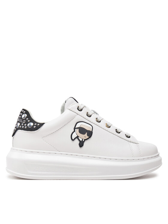 KARL LAGERFELD Sneakersy KARL LAGERFELD KL62529M Biela