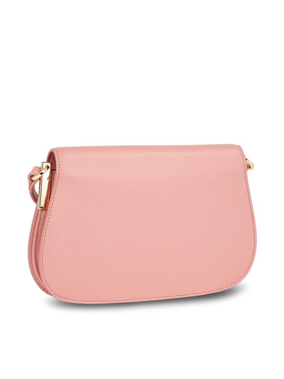 Tommy Hilfiger Ročna torba Tommy Hilfiger Th Spring Chic Flap Crossover AW0AW15974 Roza