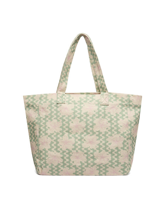 Roxy Ročna torba Roxy Anti Bad Vibes Printed ERJBT03406 Zelena