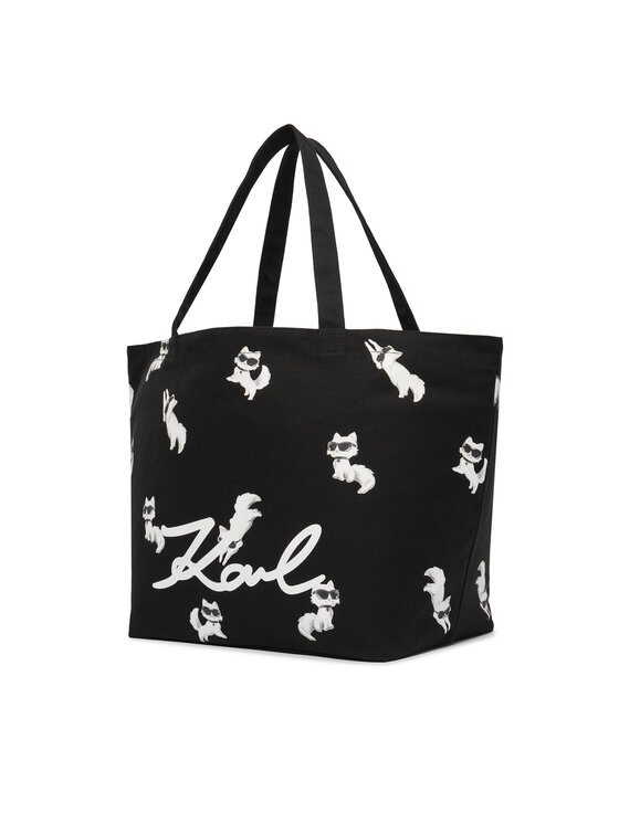 KARL LAGERFELD Rankinė KARL LAGERFELD B1W50053 Juoda