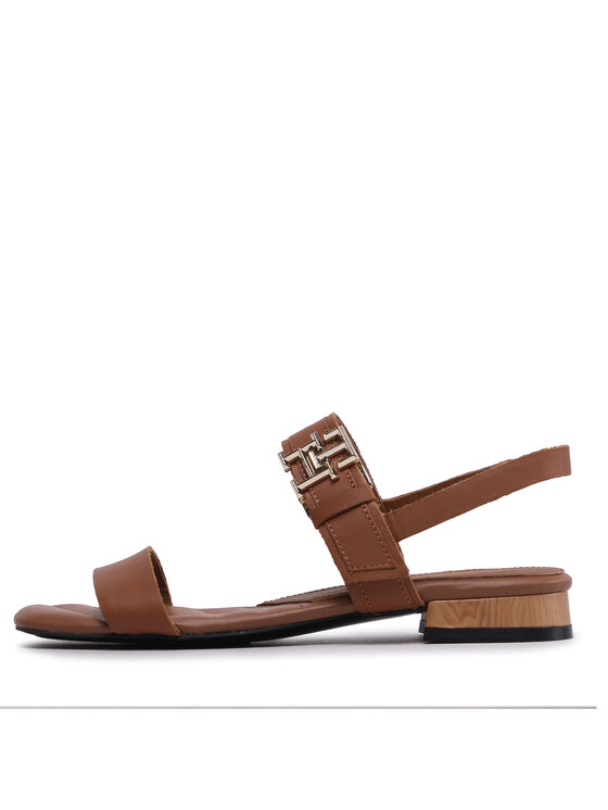 Tommy Hilfiger Sandale Tommy Hilfiger Hardware Flat Sandal FW0FW07094 Maro