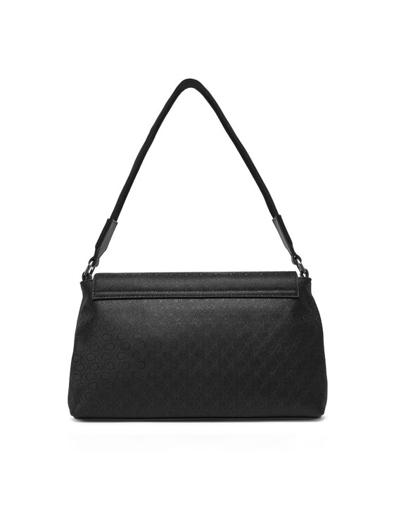 Calvin Klein Дамска чанта Calvin Klein Ck Must Satchel_Mono K60K613181 Черен