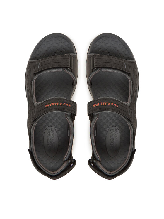 Skechers Sandali Skechers Tresmen-Garo 204105/BLK Črna